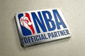 NBA美国职业篮球联赛官方合作标识